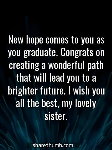 sample of graduation message for elementary